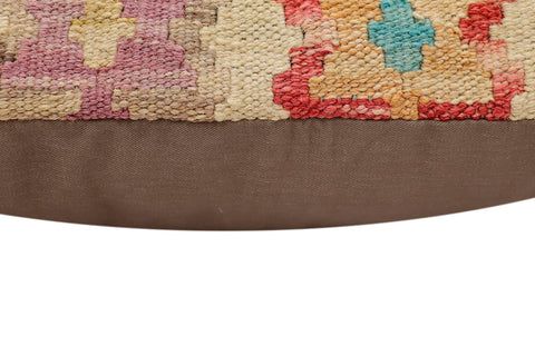 handmade Traditional Pillow Beige Blue Hand-Woven SQUARE 100% WOOL Hand woven turkish pillow2 x 2