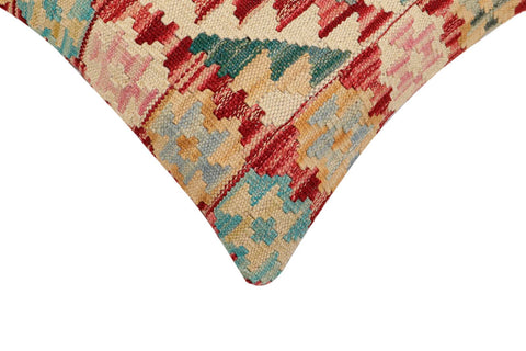 handmade Traditional Pillow Red Blue Hand-Woven SQUARE 100% WOOL Hand woven turkish pillow2 x 2