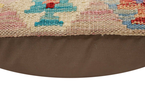 handmade Traditional Pillow Purple Blue Hand-Woven SQUARE 100% WOOL Hand woven turkish pillow2 x 2