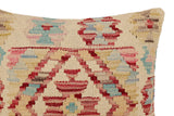 handmade Traditional Pillow Beige Red Hand-Woven SQUARE 100% WOOL Hand woven turkish pillow2' x 2'