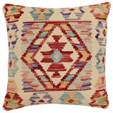 Rustic Anne Turkish Hand-Woven Kilim Pillow