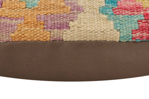 handmade Traditional Pillow Beige Red Hand-Woven SQUARE 100% WOOL Hand woven turkish pillow2 x 2