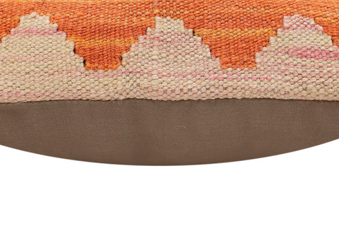 handmade Traditional Pillow Rust Red Hand-Woven SQUARE 100% WOOL Hand woven turkish pillow2 x 2