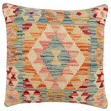 Rustic Carolyn Turkish Hand-Woven Kilim Pillow