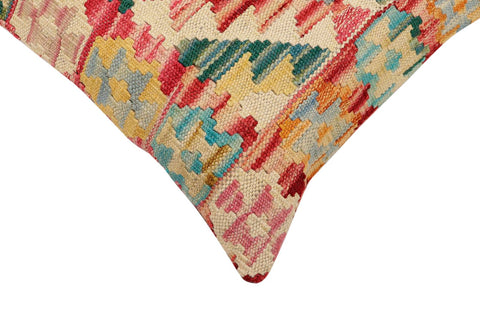 handmade Traditional Pillow Red Rust Hand-Woven SQUARE 100% WOOL Hand woven turkish pillow2 x 2