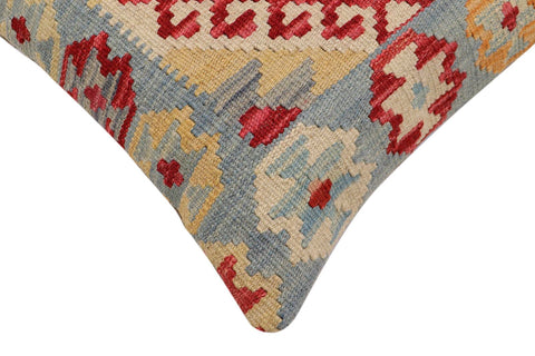 handmade Traditional Pillow Red Beige Hand-Woven SQUARE 100% WOOL Hand woven turkish pillow2 x 2