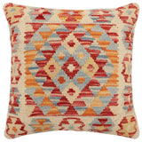 Tribal Carringt Turkish Hand-Woven Kilim Pillow