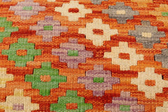 handmade Traditional Shoe Rack Rust Blue Hand-made RECTANGLE Vegetable dyed wool and wood  