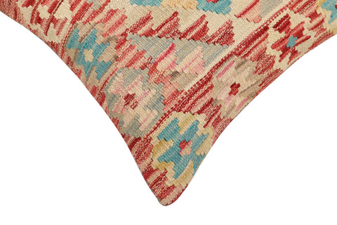 handmade Traditional Pillow Red Beige Hand-Woven SQUARE 100% WOOL Hand woven turkish pillow2 x 2