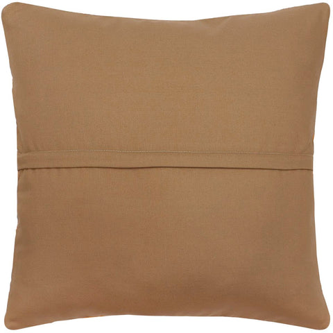 handmade Traditional Pillow Rust Blue Hand-Woven SQUARE 100% WOOL Hand woven turkish pillow2 x 2