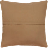 handmade Traditional Pillow Rust Gray Hand-Woven SQUARE 100% WOOL Hand woven turkish pillow2' x 2'