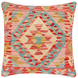 Bohemian Aurea Turkish Hand-Woven Kilim Pillow