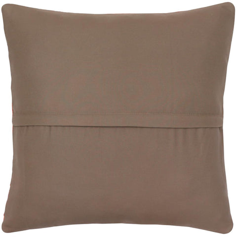 handmade Traditional Pillow Red Blue Hand-Woven SQUARE 100% WOOL Hand woven turkish pillow2 x 2