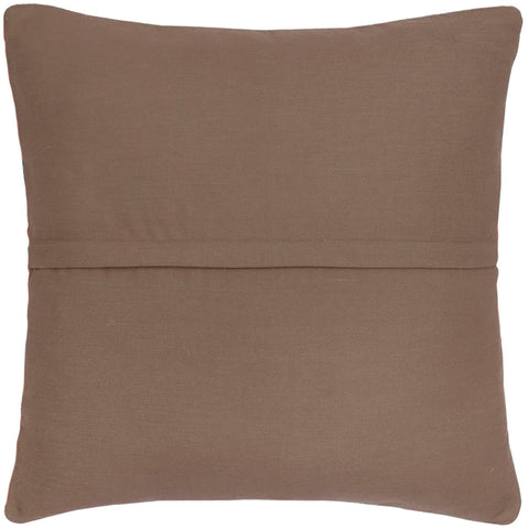 handmade Traditional Pillow Rust Blue Hand-Woven SQUARE 100% WOOL Hand woven turkish pillow2 x 2