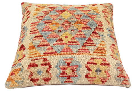 handmade Traditional Pillow Rust Red Hand-made SQUARE 100% WOOL Hand woven turkish pillow2 x 2