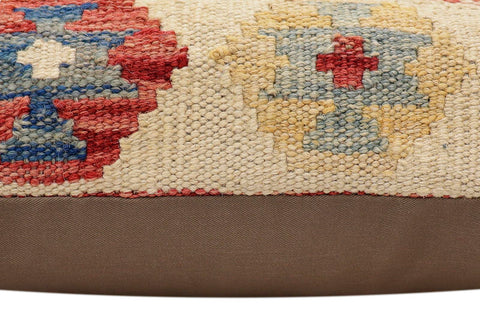 handmade Traditional Pillow Red Blue Hand-made SQUARE 100% WOOL  Hand woven turkish pillow  2 x 2
