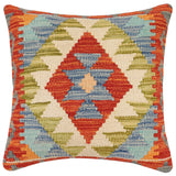 Southwestern Ehtel Turkish Hand-Woven Kilim Pillow