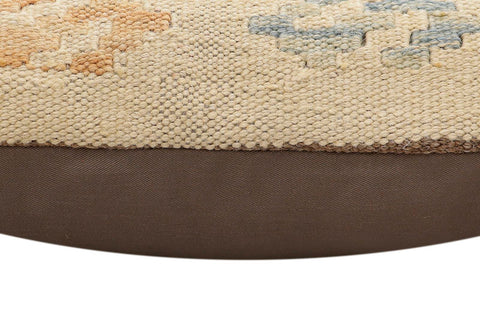 handmade Traditional Pillow Beige Red Hand-made SQUARE 100% WOOL Hand woven turkish pillow2 x 2