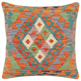 Bohemian Davison Turkish Hand-Woven Kilim Pillow