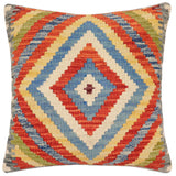 Tribal Mifsud Turkish Hand-Woven Kilim Pillow