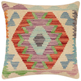 Bohemian Langley Turkish Hand-Woven Kilim Pillow