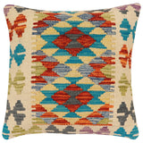 Boho Chic Trinh Turkish Hand-Woven Kilim Pillow