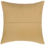 handmade Traditional Pillow Rust Blue Hand-Woven SQUARE 100% WOOL  Hand woven turkish pillow  2 x 2