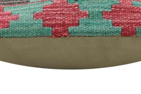 handmade Traditional Pillow Rust Red Hand-Woven SQUARE 100% WOOL Hand woven turkish pillow2 x 2