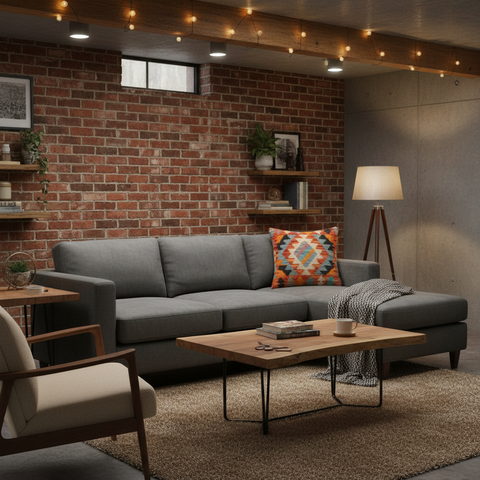 Rustic Rossi Turkish Hand-Woven Kilim Pillow