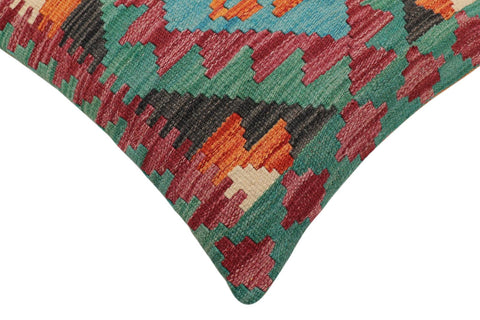 handmade Traditional Pillow Rust Red Hand-Woven SQUARE 100% WOOL Hand woven turkish pillow2 x 2