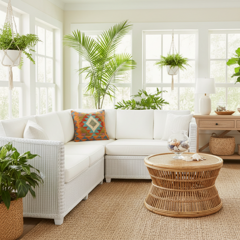 Bohemian Gannon Turkish Hand-Woven Kilim Pillow