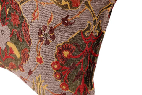 Melrose Peony Turkish Throw Pillow