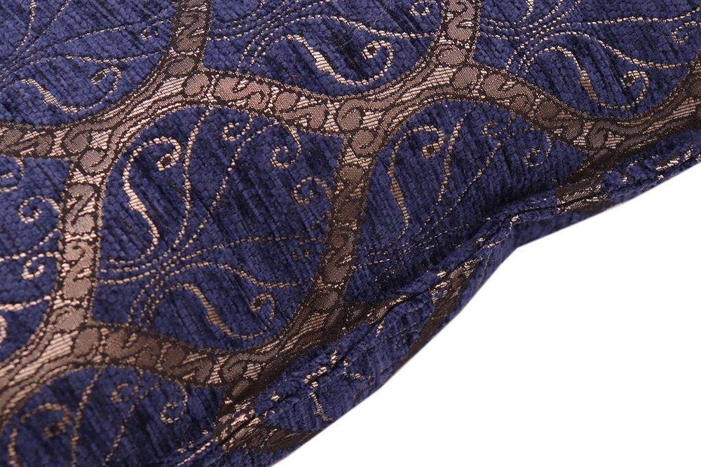 handmade Geometric Pillow Blue Silver Handmade RECTANGLE throw pillow 2 x 2