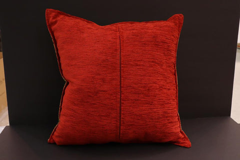handmade Geometric Pillow Rust Gold Handmade RECTANGLE throw pillow 2X2