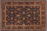 handmade Traditional Kafkaz Chobi Ziegler Drk. Blue Copper Hand Knotted RECTANGLE 100% WOOL area rug 10 x 11