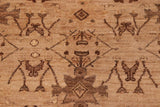 handmade Transitional Kafkaz Chobi Ziegler Tan Tan Hand Knotted RECTANGLE 100% WOOL area rug 8 x 10