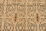 handmade Transitional Kafkaz Chobi Ziegler Beige Lt. Brown Hand Knotted RECTANGLE 100% WOOL area rug 8 x 10
