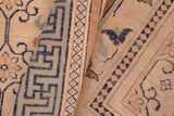 handmade Transitional Kafkaz Chobi Ziegler Beige Lt. Green Hand Knotted RECTANGLE 100% WOOL area rug 8 x 10
