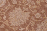 handmade Traditional Kafkaz Chobi Ziegler Brown Tan Hand Knotted RECTANGLE 100% WOOL area rug 12 x 18