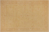Classic Ziegler Martine Beige Tan Hand-Knotted Wool Rug - 9'0'' x 11'10''