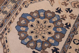 handmade Traditional Kafkaz Chobi Ziegler Brown Ivory Hand Knotted RECTANGLE 100% WOOL area rug 11 x 15