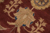 handmade Traditional Kafkaz Chobi Ziegler Sienna Tan Hand Knotted RECTANGLE 100% WOOL area rug 9 x 11