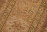 handmade Traditional Kafkaz Chobi Ziegler Gold Tan Hand Knotted RECTANGLE 100% WOOL area rug 10 x 12