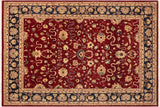 handmade Traditional Kafkaz Chobi Ziegler Red Blue Hand Knotted RECTANGLE 100% WOOL area rug 9 x 12