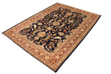 handmade Traditional Kafkaz Chobi Ziegler Blue Red Hand Knotted RECTANGLE 100% WOOL area rug 10 x 14