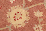 handmade Traditional Kafkaz Chobi Ziegler Brown Tan Hand Knotted RECTANGLE 100% WOOL area rug 10 x 14