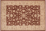 Boho Chic Ziegler Ilana Brown Tan Hand-Knotted Wool Rug - 10'3'' x 13'5''
