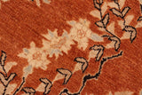 handmade Traditional Kafkaz Chobi Ziegler Rust Black Hand Knotted RECTANGLE 100% WOOL area rug 6 x 9