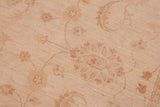 handmade Traditional Kafkaz Chobi Ziegler Tan Brown Hand Knotted RECTANGLE 100% WOOL area rug 6 x 9