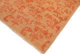 handmade Transitional Kafkaz Chobi Ziegler Tan Red Hand Knotted RECTANGLE 100% WOOL area rug 8 x 10